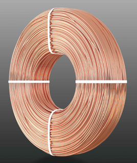 OD4.75mm 4.76mm 6mm 6.35mm أنبوب النحاس المطلي بالزنك أنبوب التبريد ذو الجدار الواحد